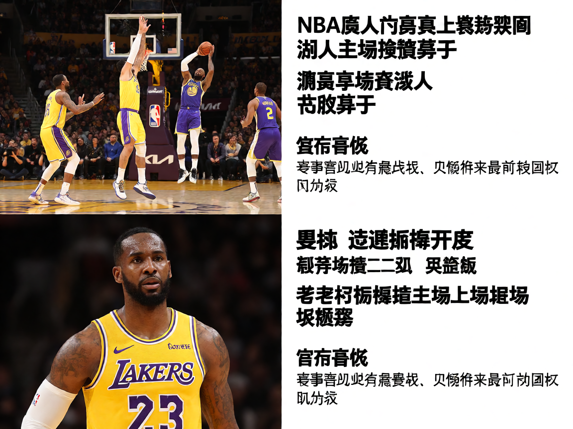 NBA湖人对阵勇士比赛精彩瞬间