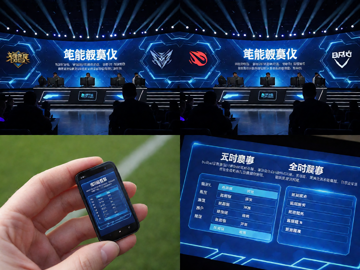 电竞赛事舞台现场